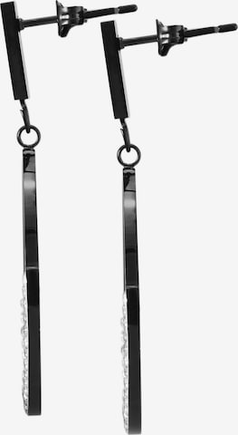 Akzent Earrings 'Alani, hautverträglich' in Black: front