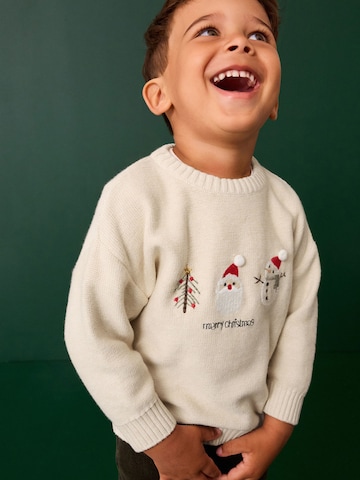 Next - Pullover em branco: frente