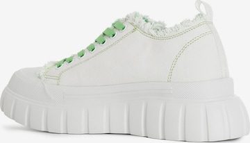 Sneaker bassa di CAFè NOIR in bianco: frontale