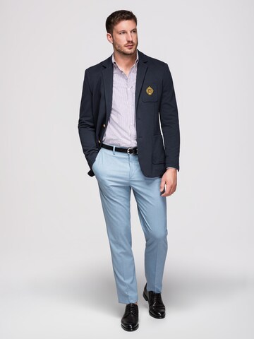 Ombre Slim fit Business-colbert in Blauw