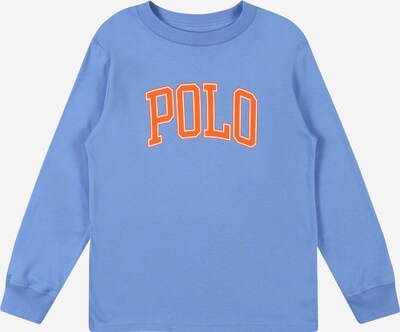 Tricou Polo Ralph Lauren pe albastru deschis / portocaliu / alb, Vizualizare produs