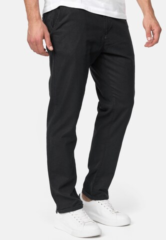 INDICODE JEANS Regular Pants 'Haverfiel' in Black