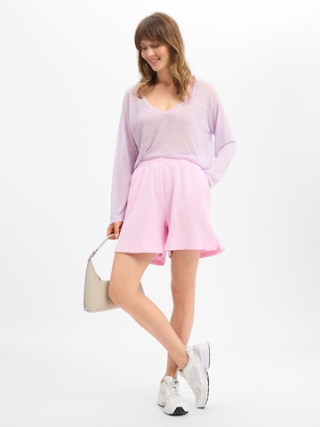 AMERICAN VINTAGE Loosefit Broek in Roze