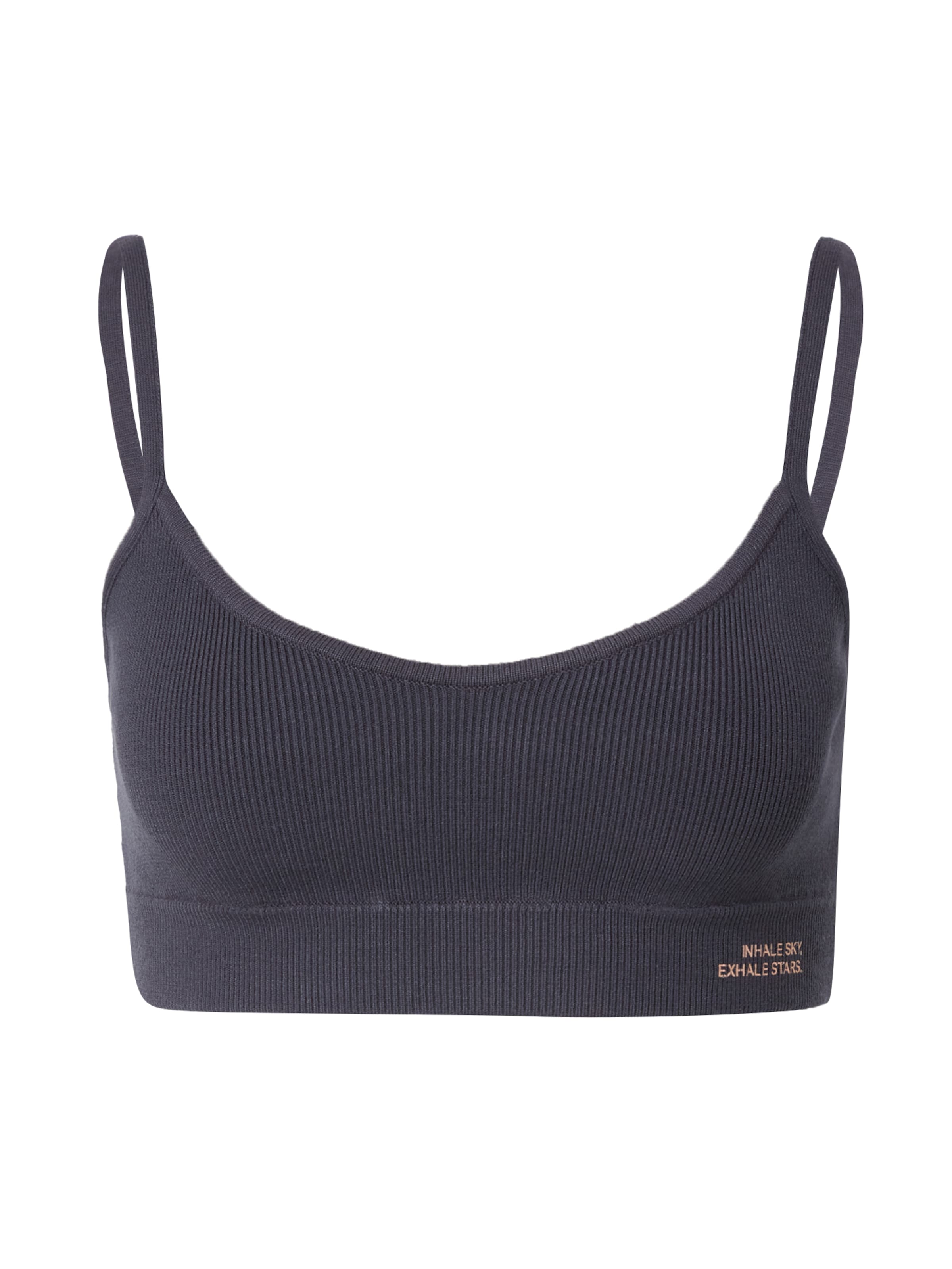 Kamila Šikl Bralette Knitted top 'Cara' in Black: front