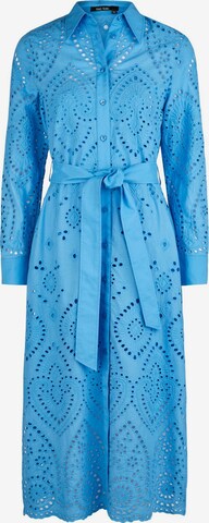 MARC AUREL Shirt Dress in Blue: front