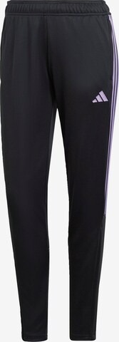 ADIDAS PERFORMANCE Workout Pants 'Tiro 23 Club' in Black: front