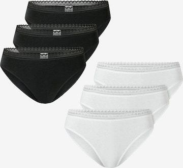 SCHIESSER Rioslip ' Modern Multipacks ' in Schwarz: Vorderseite