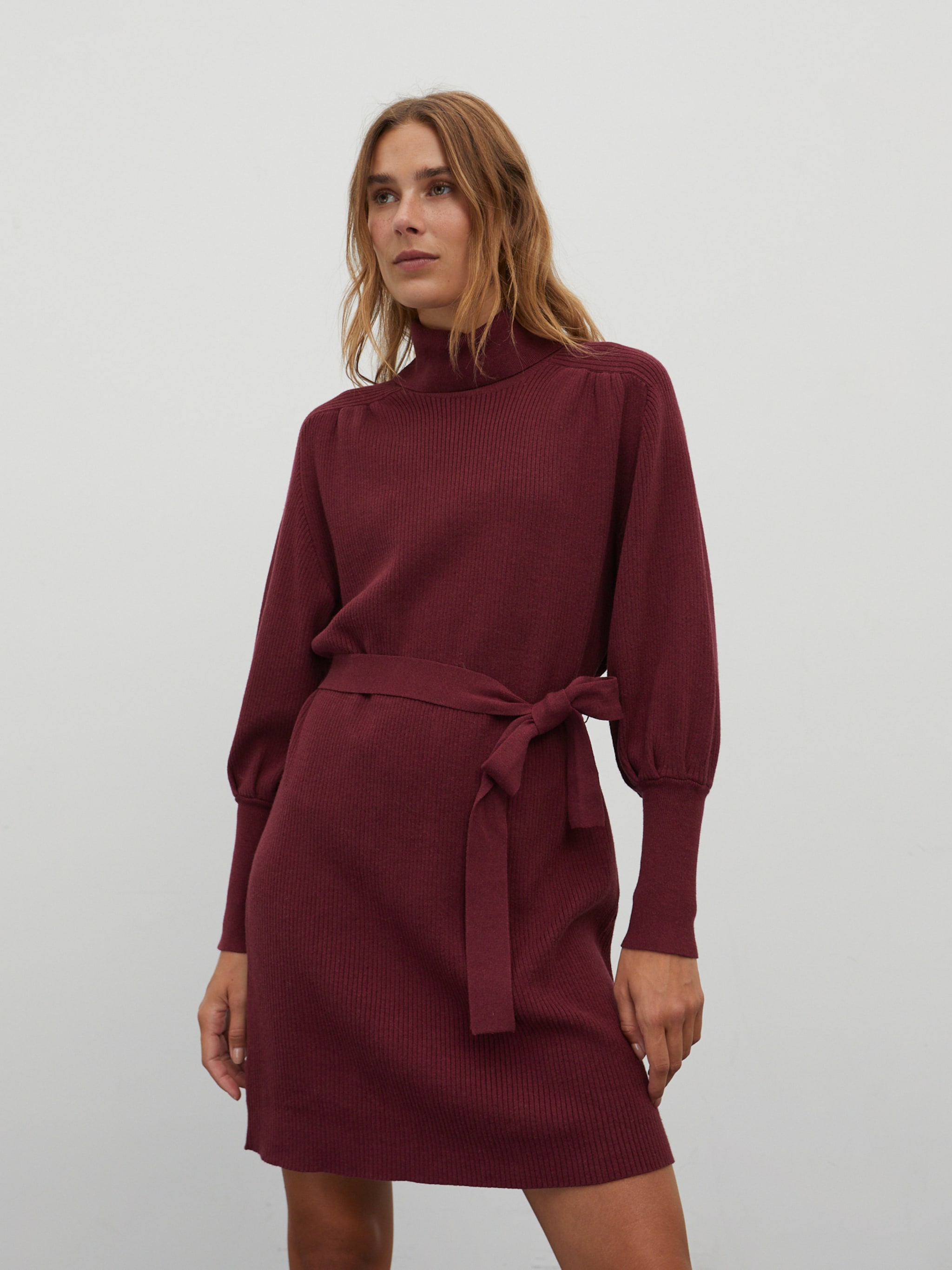 EDITED Produkte Kleid 'Malene' burgunder