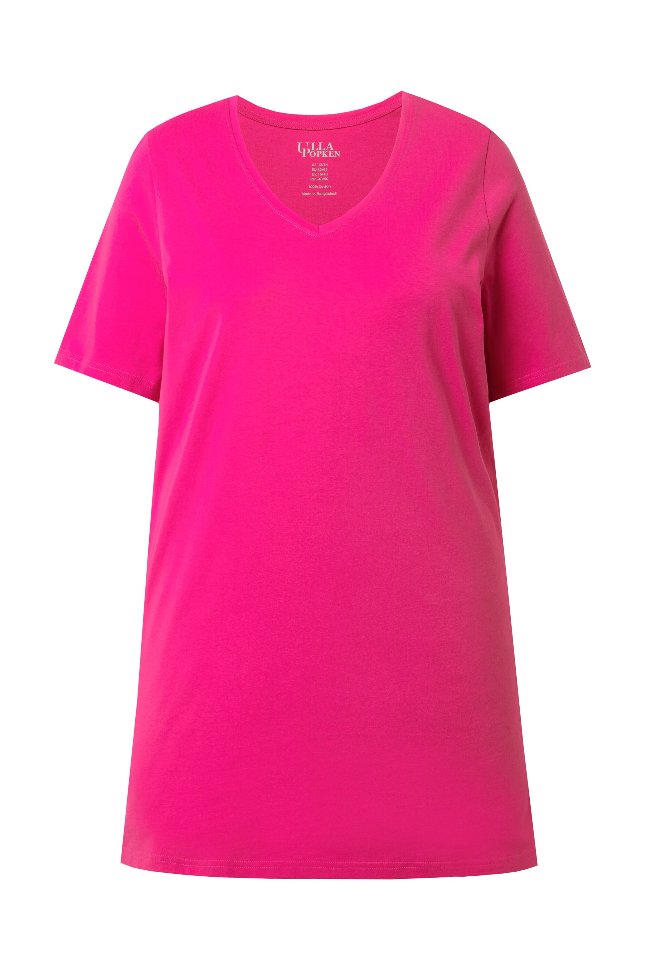 Ulla Popken Shirt in Pink: Vorderseite