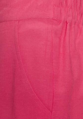 LASCANA Loosefit Laskoshousut värissä vaaleanpunainen