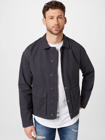 Veste mi-saison 'Leo' Only & Sons en bleu : devant