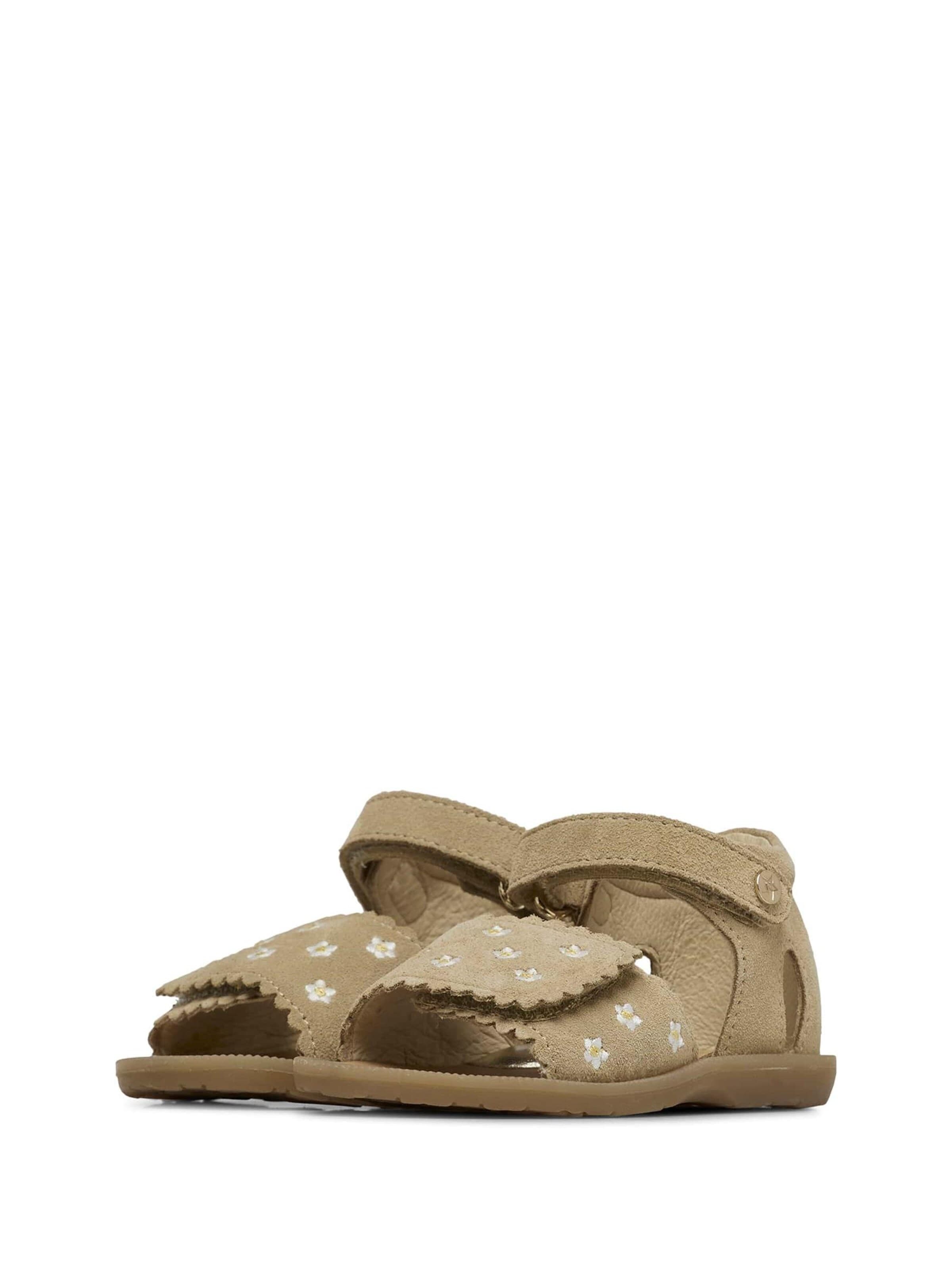 NATURINO Sandal 'MAYA EMBR' in Beige