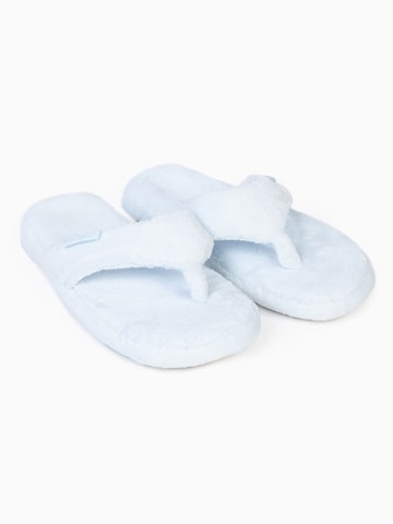 Slipper 'Terry Cloth Olivia' di Minnetonka in blu