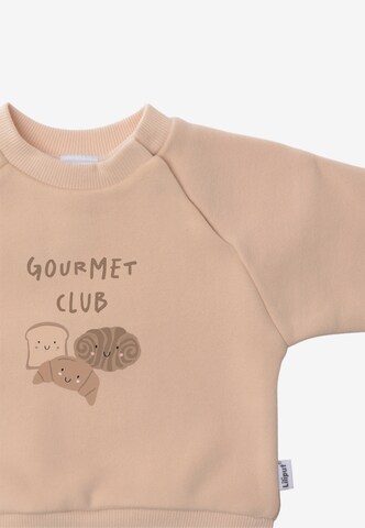 LILIPUT Sweatshirt 'Gourmet Club' in Beige