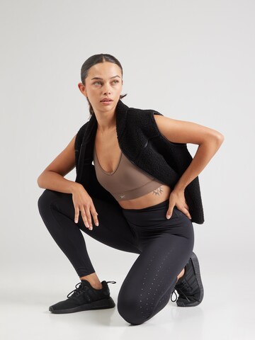Reebok - Bustier Sujetador deportivo 'ACTIV COLL DREAMBLEN' en marrón