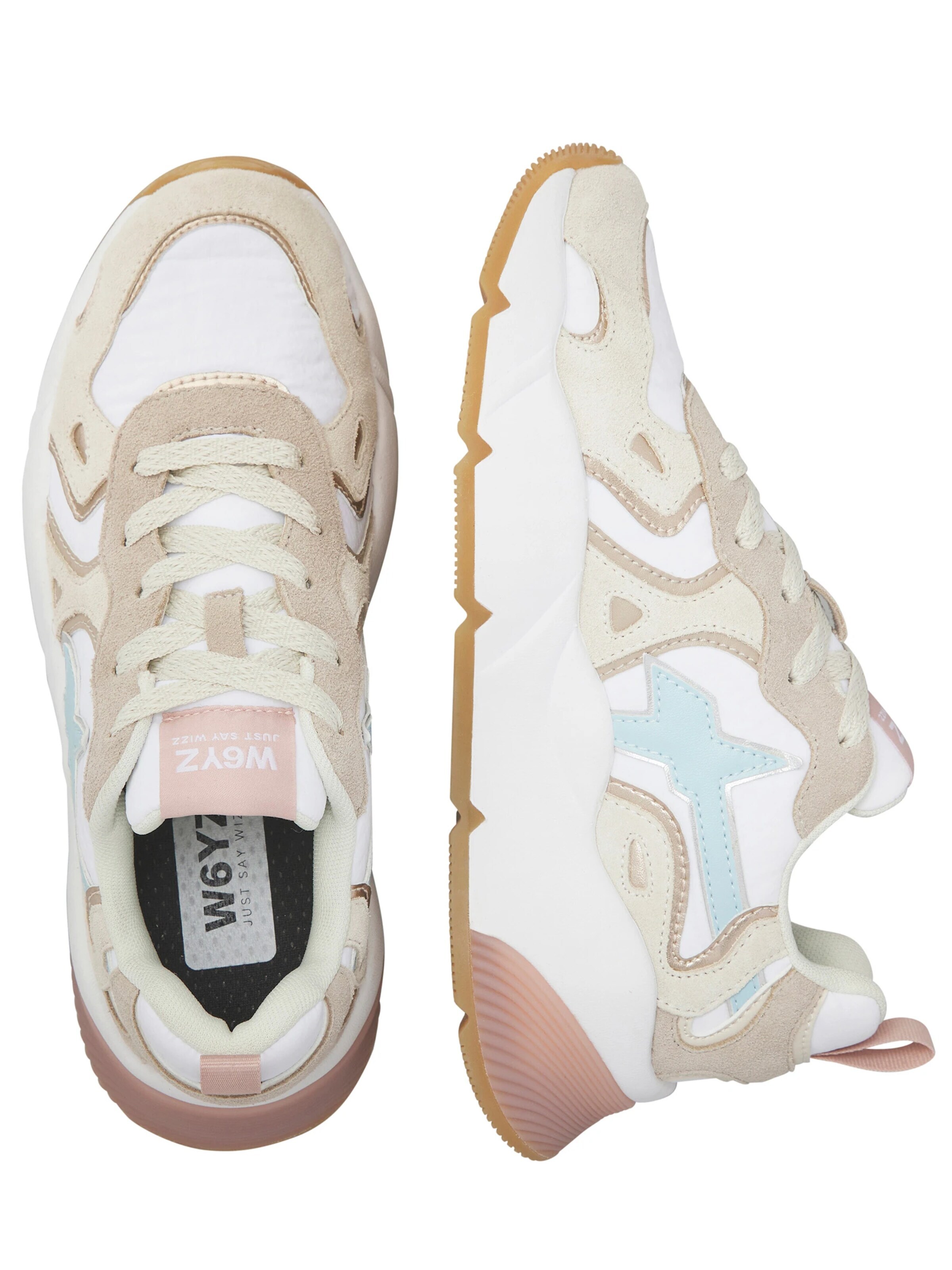 Chaussure à lacets 'SARAH-W.' W6YZ en beige