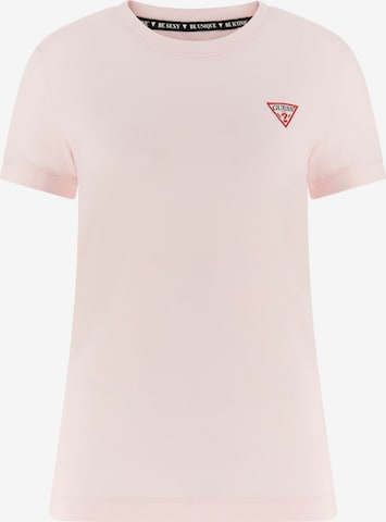 GUESS Tričko – pink: přední strana