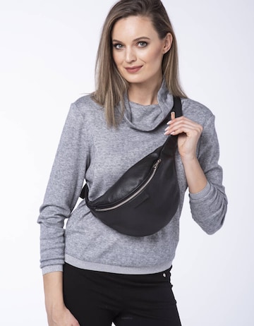 KALITE look Fanny Pack in Black: front