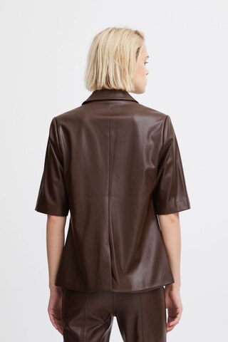 Blazer 'Cazavi' di ICHI in marrone