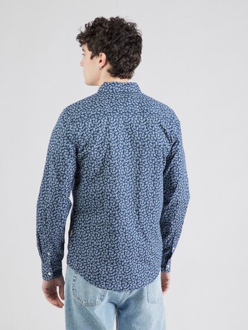 BLEND Regular Fit Hemd 'BHAGGE' in Blau