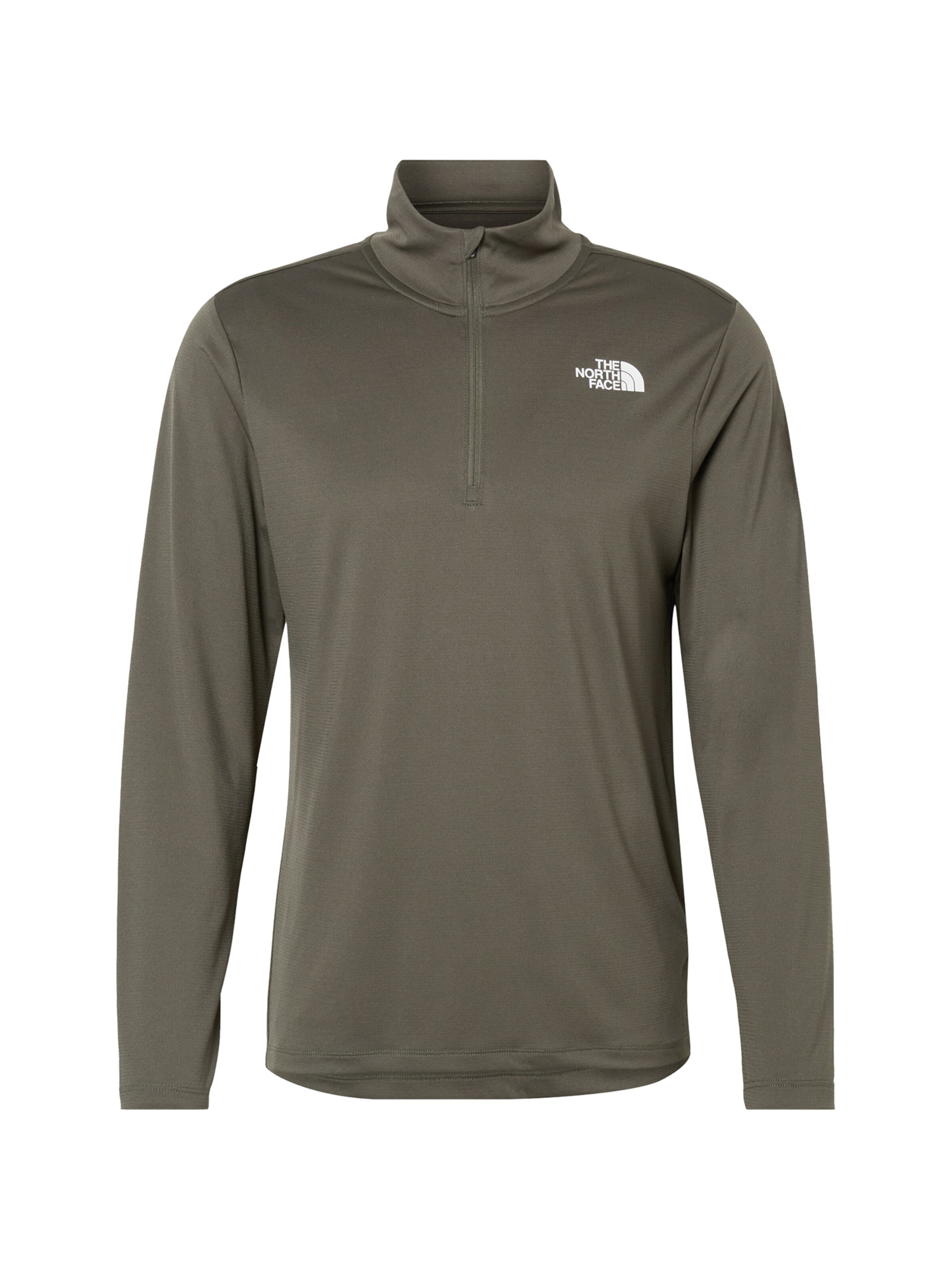 THE NORTH FACE Sportpullover in Grün: Vorderseite