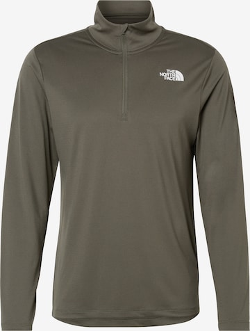 Pull-over de sport THE NORTH FACE en vert : devant