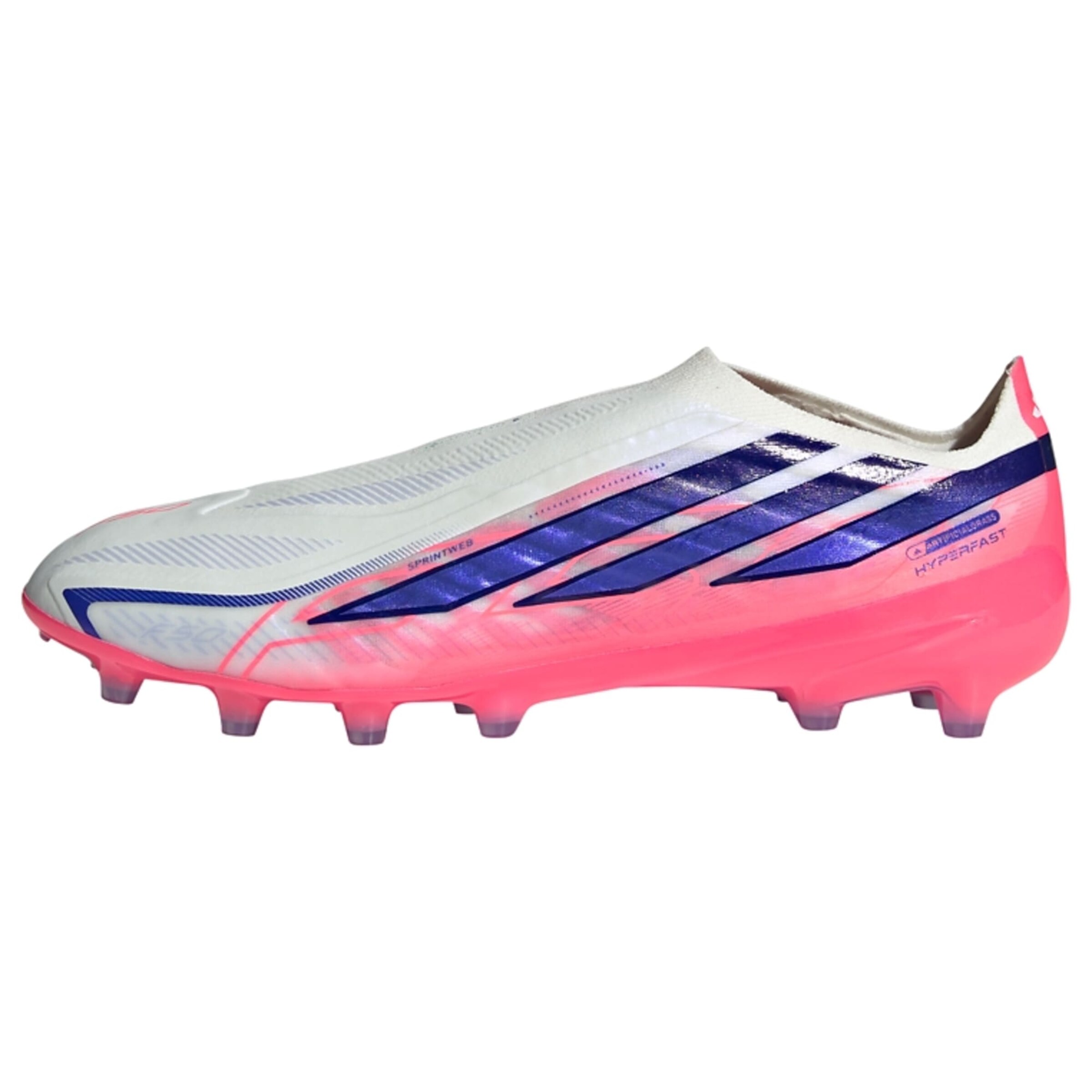 ADIDAS PERFORMANCE Soccer Cleats 'F50 Hyperfast Pro' in 39-39,5 in Navy / Light pink / White, Item view