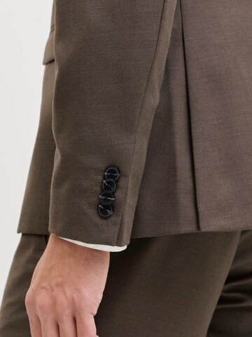 JACK & JONES Regular Бизнес сако 'JPRSOLARIS' в кафяво