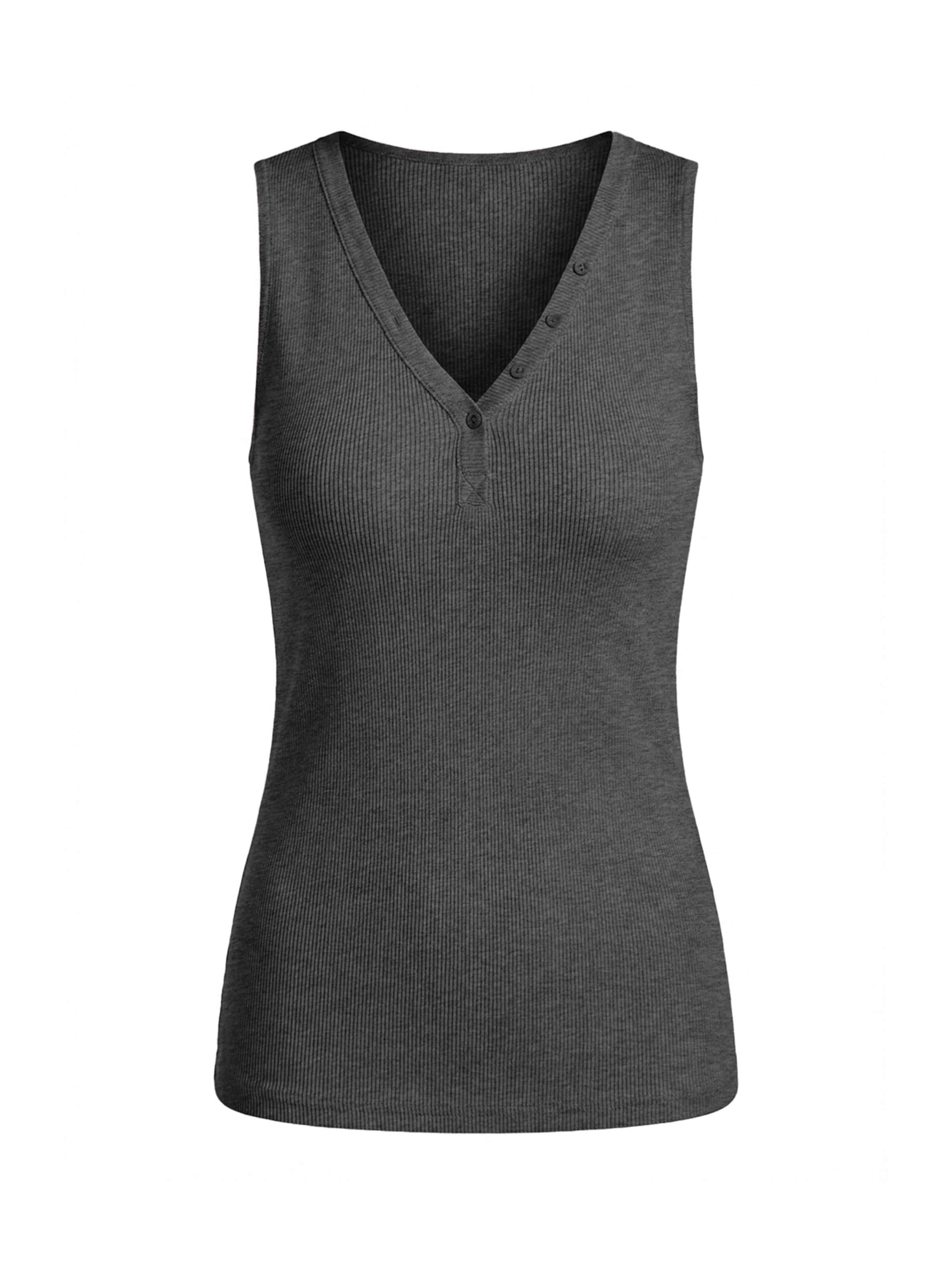 Imily Bela - Top en gris: frente