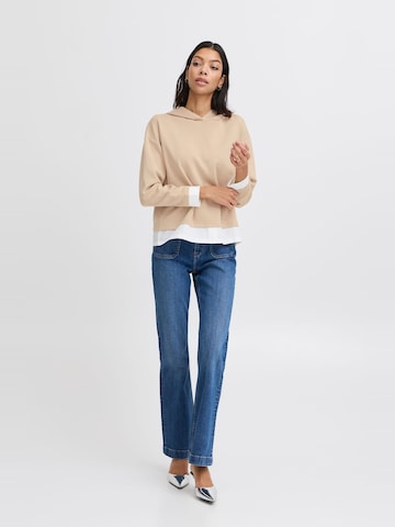 Felpa 'MIX SWEAT' di b.young in marrone