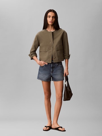 Calvin Klein Jeans Tussenjas in Groen