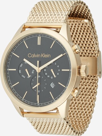 Orologio analogico di Calvin Klein in oro: frontale