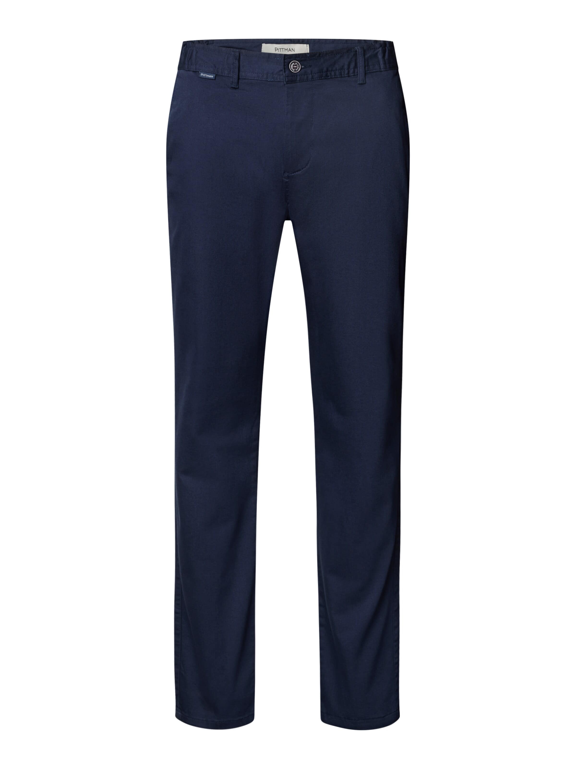 Pittman Chinohose 'Andrew'‌‌‌‌‌‌ in Blau: Vorderseite