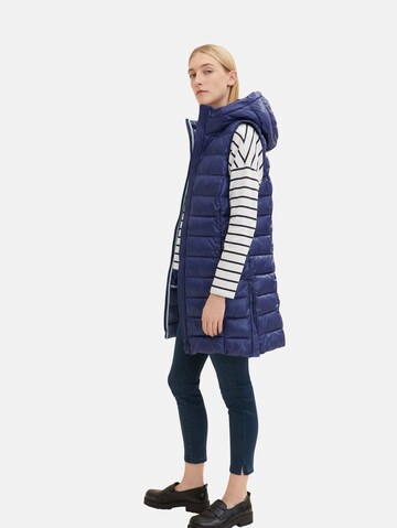 Gilet TOM TAILOR en bleu