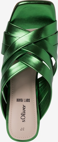 s.Oliver Mule in Green