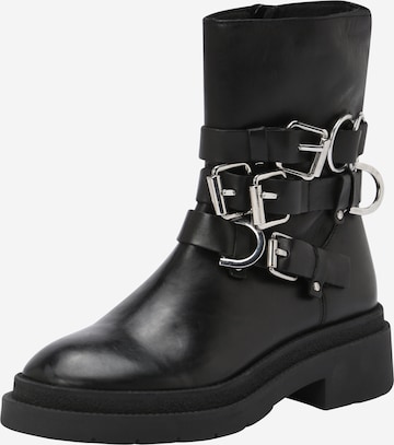 PS Poelman Boots in Zwart: voorkant