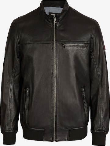 bugatti Between-Season Jacket 'Leonardo' in Black: front