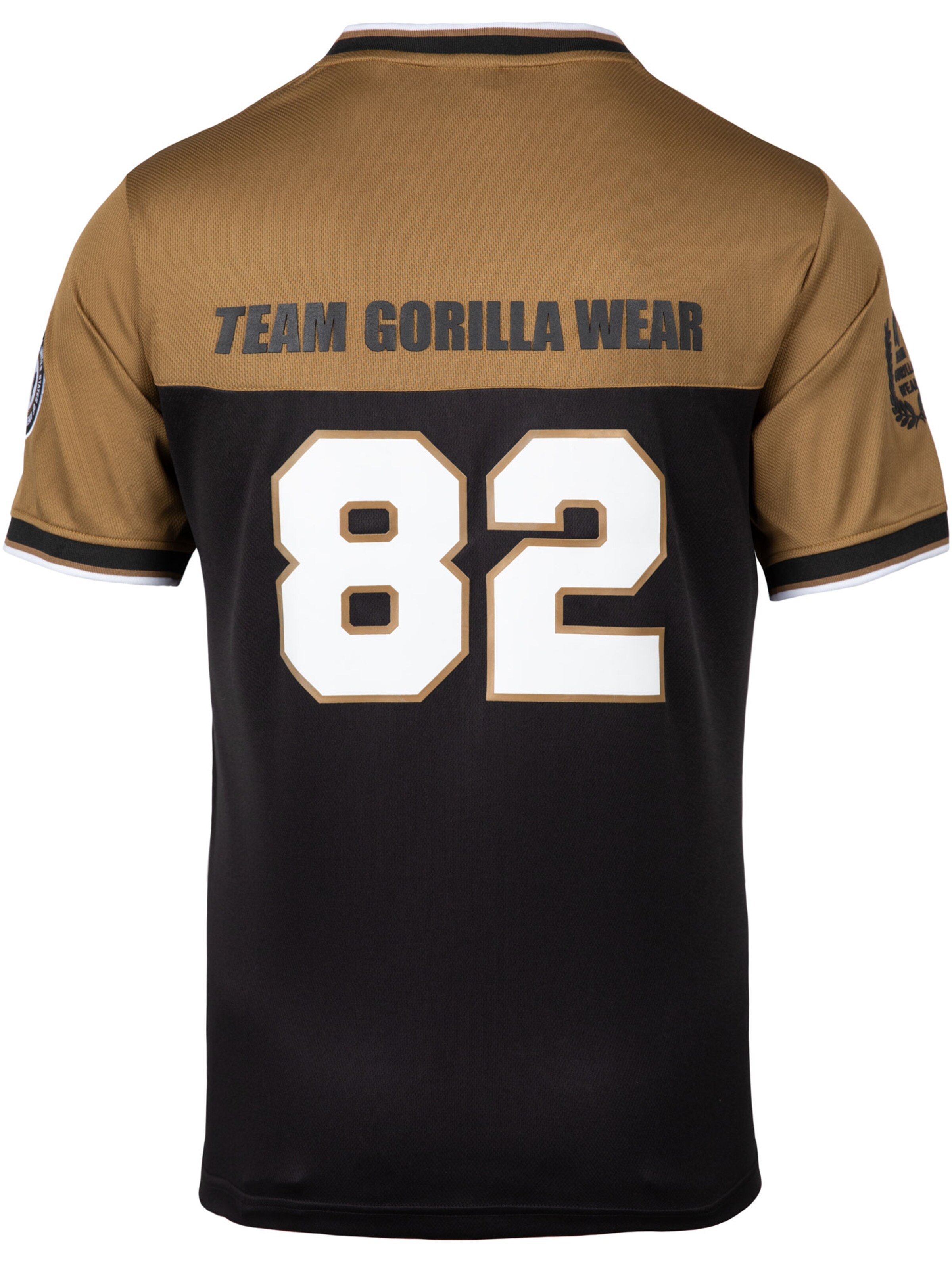 Maglia funzionale 'Trenton' di Gorilla Wear in nero