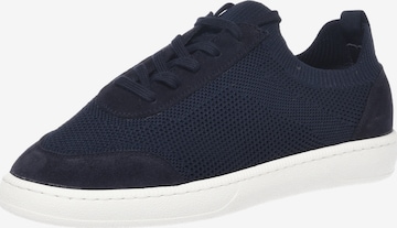 Baskets basses BALDININI en bleu : devant
