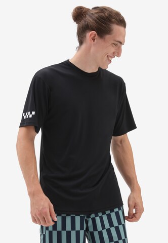 T-Shirt VANS en noir : devant