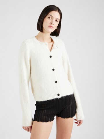 VERO MODA Knit cardigan 'Novah' in Beige: front