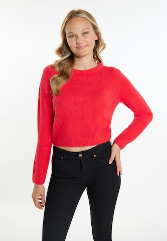 MYMO - Pullover 'Biany' em vermelho: frente
