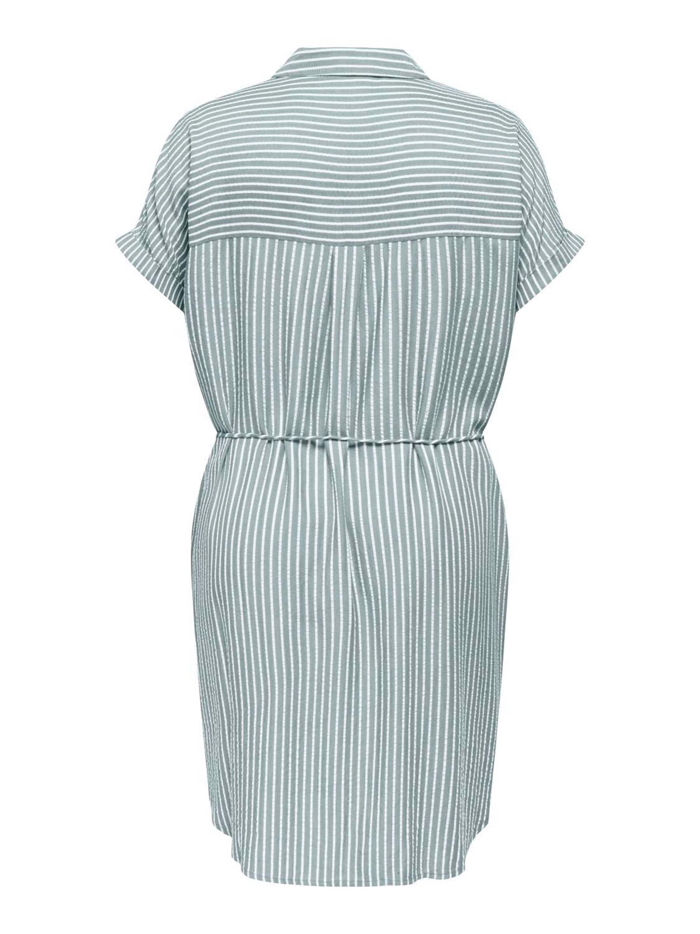 ONLY Carmakoma Shirt Dress 'CARPenna' in Green