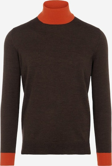 J.Lindeberg Sweater 'Lyd' in Brown / Orange, Item view