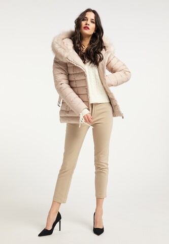 faina Winter Jacket in Beige