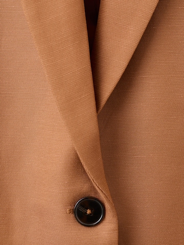 MANGO Blazer 'Minesota' in Braun