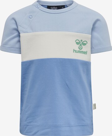 Hummel Shirt in Blauw: voorkant