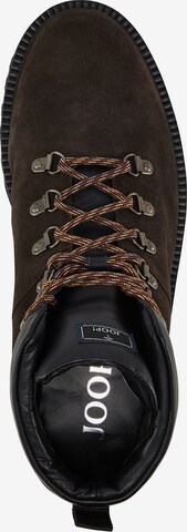 JOOP! Lace-Up Boots 'Velluto Mario' in Brown