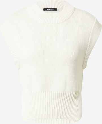 Gina Tricot Sweater 'Meg' in White: front