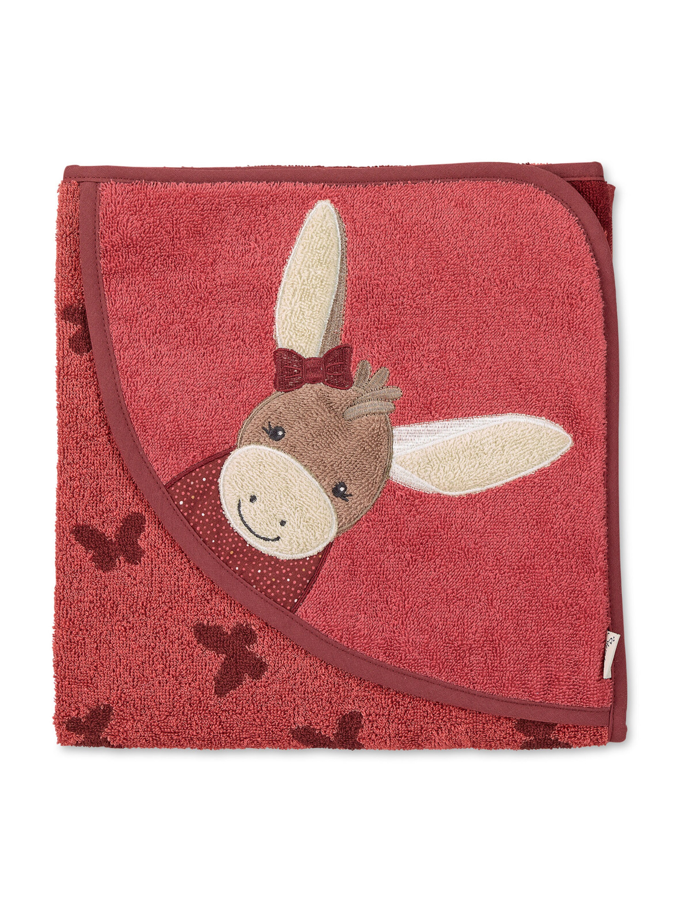 Frauen Wohn-Accessoires STERNTALER Badetuch 'Emmily' in Hellrot, Dunkelrot - LT11325 Frauen Wohn-Accessoires STERNTALER Badetuch 'Emmily' in Hellrot, Dunkelrot - LT11325